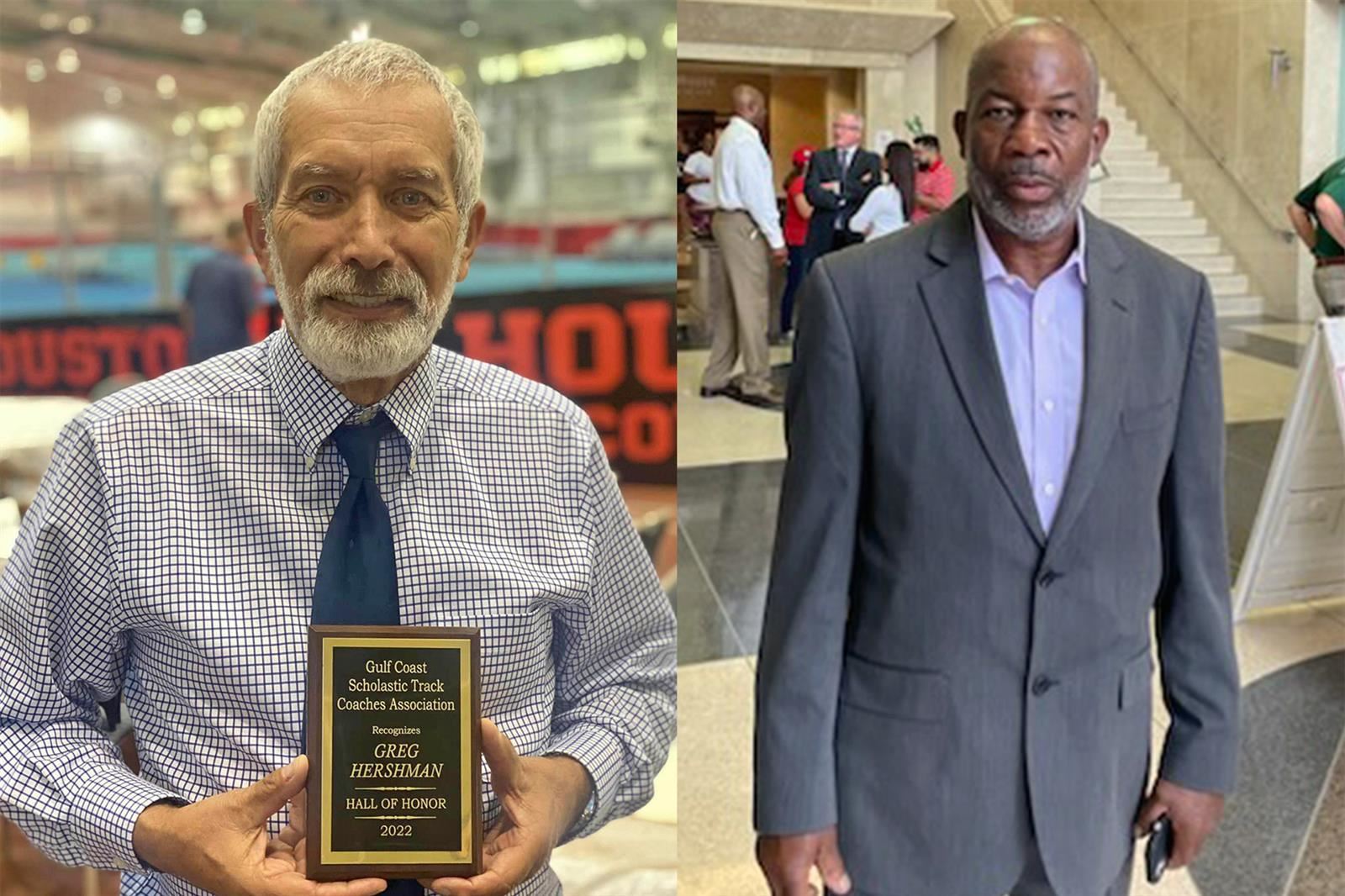 Former CFISD coaches inducted into area track and field hall of honor.